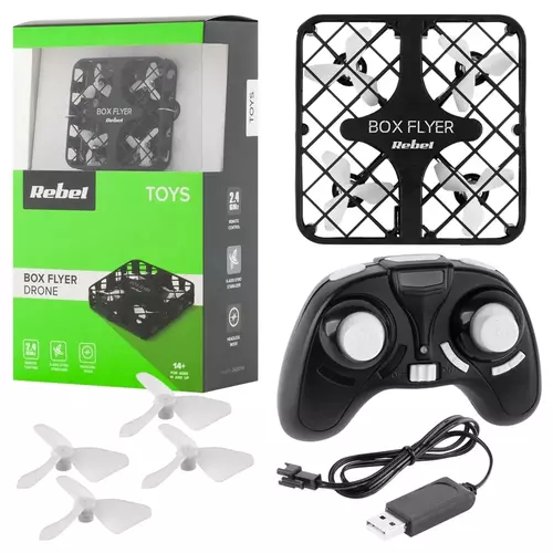 Odkryj przestworza z Rebel Box Flyer: kompaktowy dron z zaawansowanymi funkcjami dla każdego