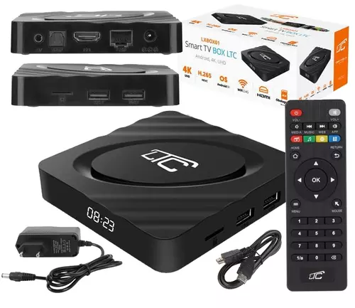 Odkryj przyszłość telewizji z Smart TV Box LTC Android 4K UltraHD – rozrywka na najwyższym poziomie