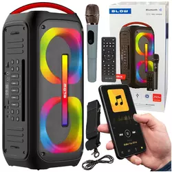 Rozkręć każdą imprezę z głośnikiem Bluetooth Blow DJBOX - potężne brzmienie i efekty świetlne w jednym