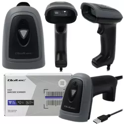 Czytnik kodów kreskowych Qoltec USB – szybkość i niezawodność dla każdej branży