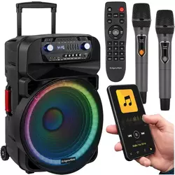 Twoja impreza w nowym wymiarze dzięki aktywnej kolumnie głośnikowej Bluetooth Krüger&Matz KM 1718 - idealne brzmienie i mobilność