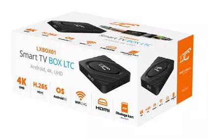 Odkryj przyszłość telewizji z Smart TV Box LTC Android 4K UltraHD – rozrywka na najwyższym poziomie