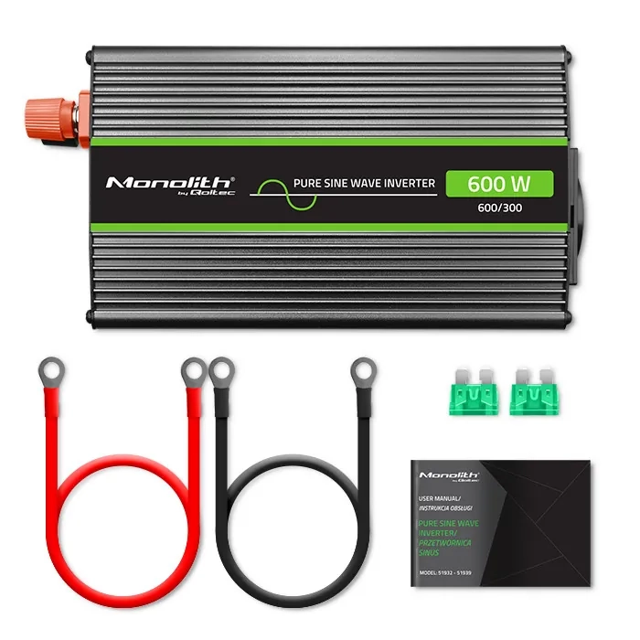 Idealna energia gdziekolwiek jesteś - przetwornica napięcia Monolith Qoltec 12V/230V