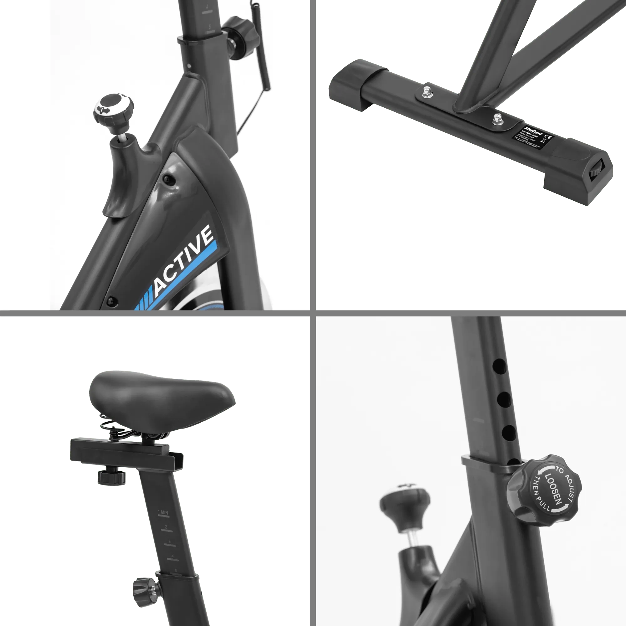 Rower spinningowy Rebel Active RBA-1008: Twoje domowe centrum fitness na każdy dzień