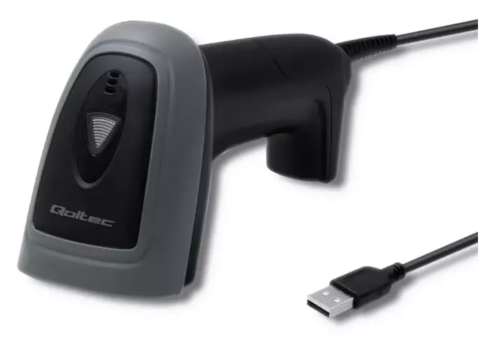 Czytnik kodów kreskowych Qoltec USB – szybkość i niezawodność dla każdej branży