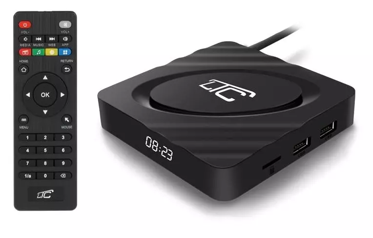 Odkryj przyszłość telewizji z Smart TV Box LTC Android 4K UltraHD – rozrywka na najwyższym poziomie